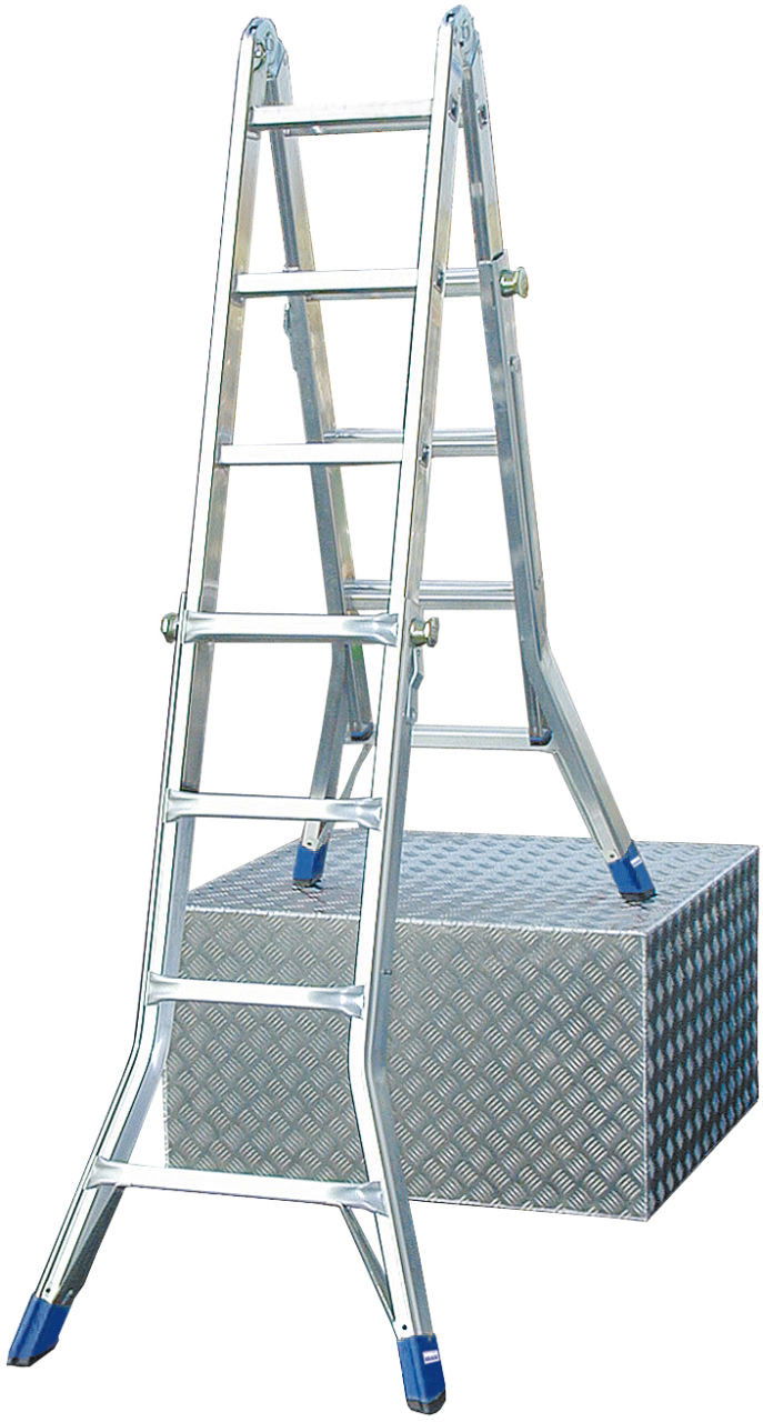 Krause STABILO Professional teleszkópos csuklós létra, 4x4 fokos termék fő termékképe
