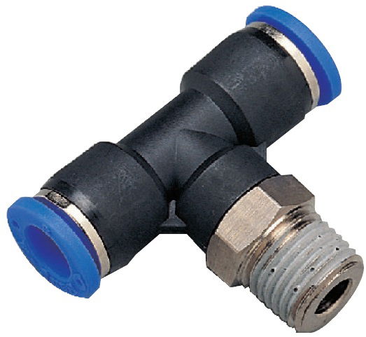 Rectus PT 08-01 "T" csatlakozó, 8mm x 1/8" termék fő termékképe