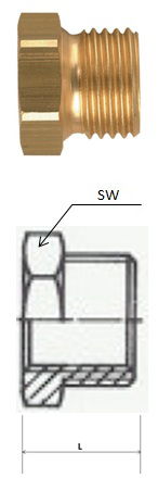 (R48N) G 1/4i x G 3/8a csatlakozású szűkítő karmantyú, rövid termék fő termékképe