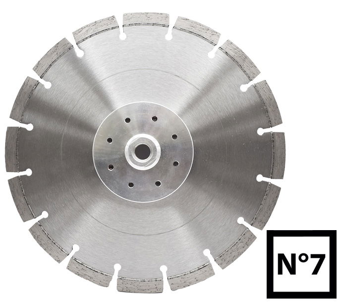 Abraboro 230 mm x M14 No.7 univerzális gyémánttárcsa (flansra szerelt kivitel) termék fő termékképe