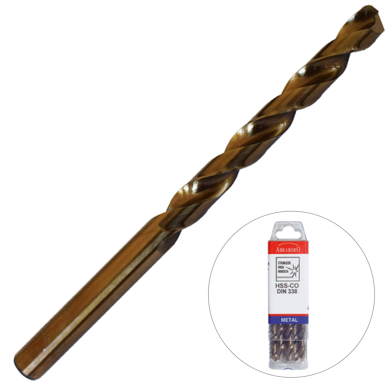Abraboro 14 x 160 / 108 mm HSS-Co fémcsigafúró X-Pack termék fő termékképe