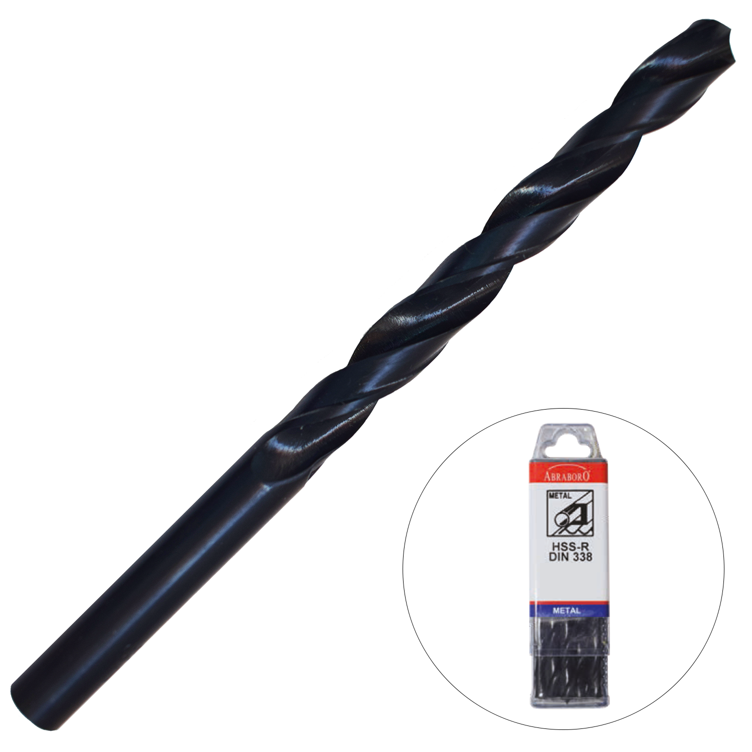 Abraboro 7 x 109 / 69 mm HSS-R fémfúró X-Pack, 10 db/csomag termék fő termékképe