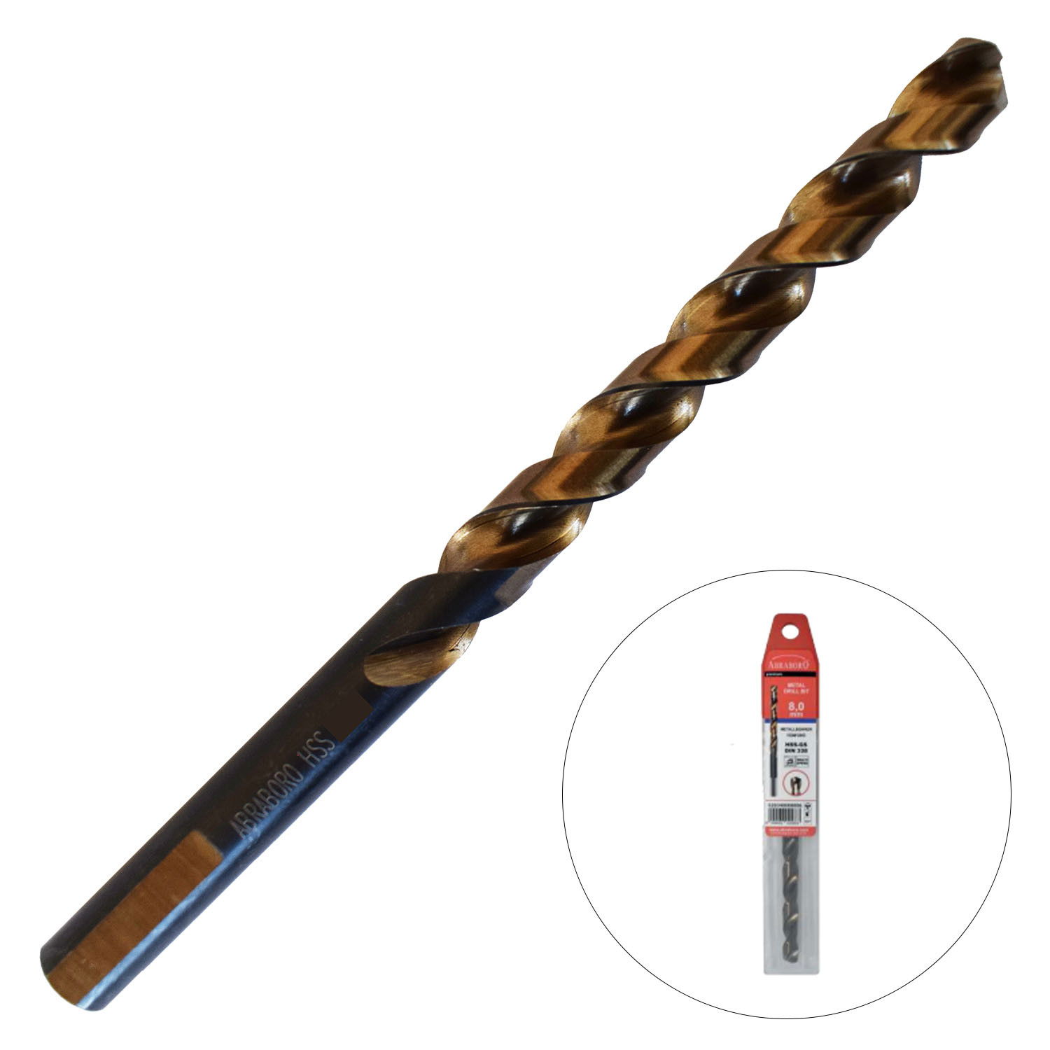 Abraboro 2.5 x 57 / 30 mm MULTISPEED HSS-GS fémfúró EV-Pack, 2 db/csomag termék fő termékképe