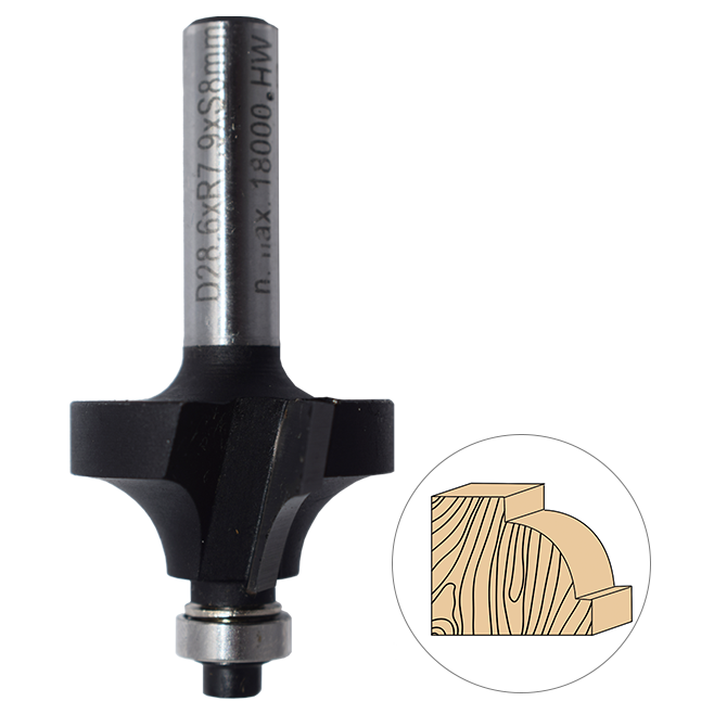 Abraboro 25 x 55 / 13.5 | 6.3 mm pálcatag maró termék fő termékképe