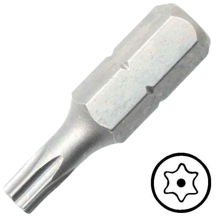 KENNEDY TX20 furatos Torx csavarbehajtó bit 1/4" hatszög illesztéssel, 25 mm termék fő termékképe
