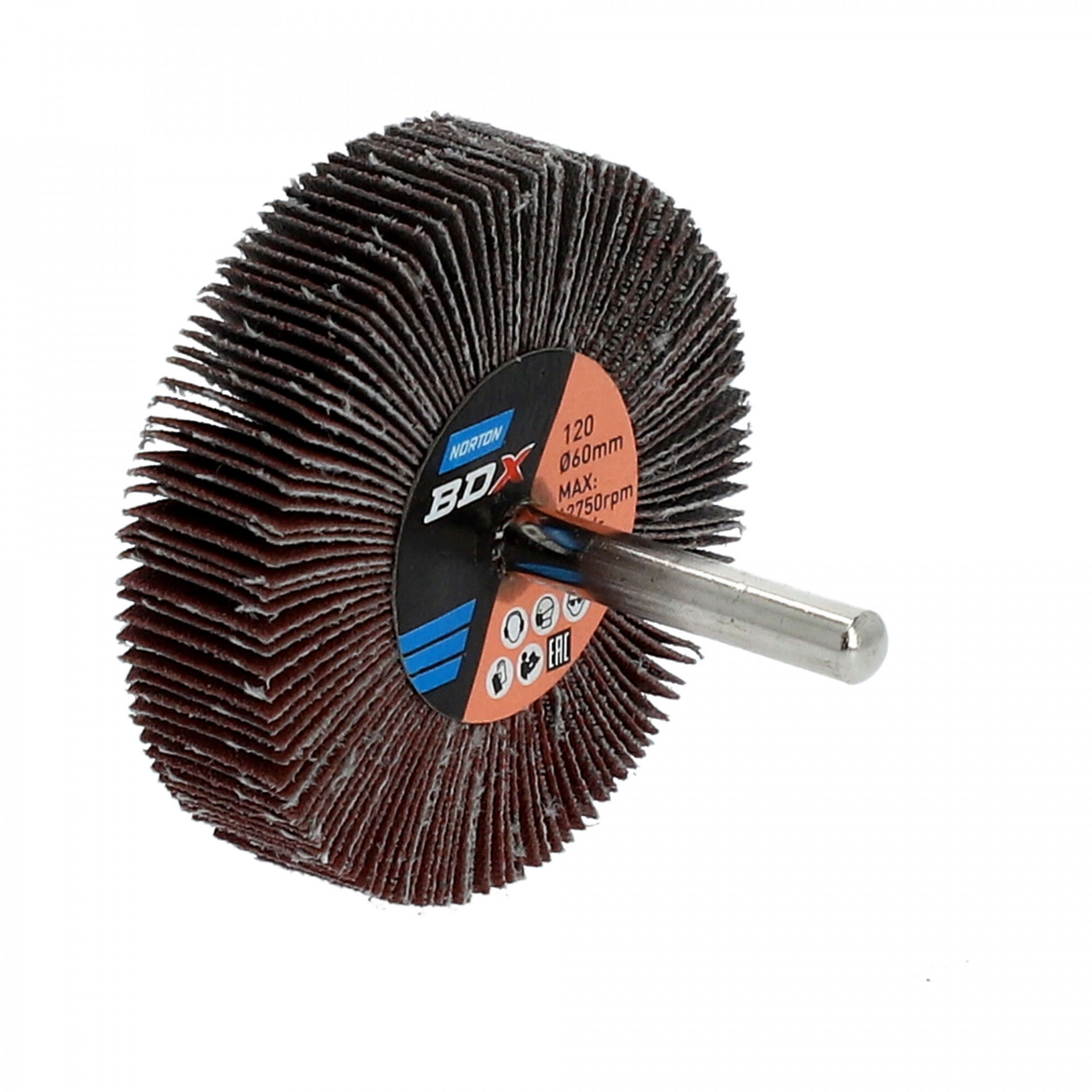 Norton Metal R207Plus csapos lamellás csiszolókorong Ø60x15x6mm P120, 10 db/csomag termék fő termékképe