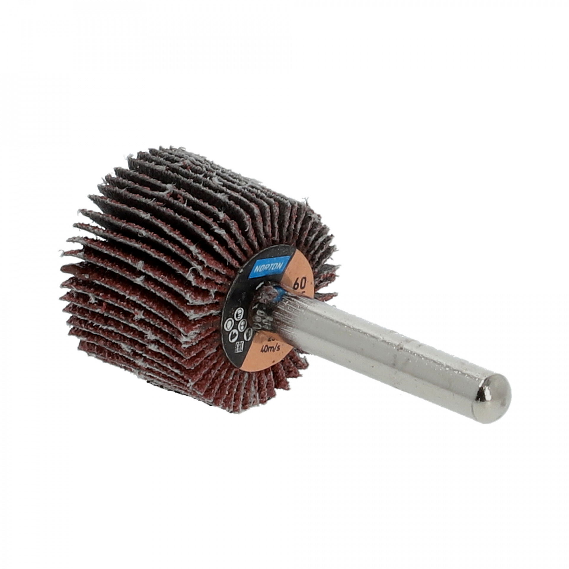 Norton Metal R207Plus csapos lamellás csiszolókorong Ø25x20x6mm P60, 10 db/csomag termék fő termékképe