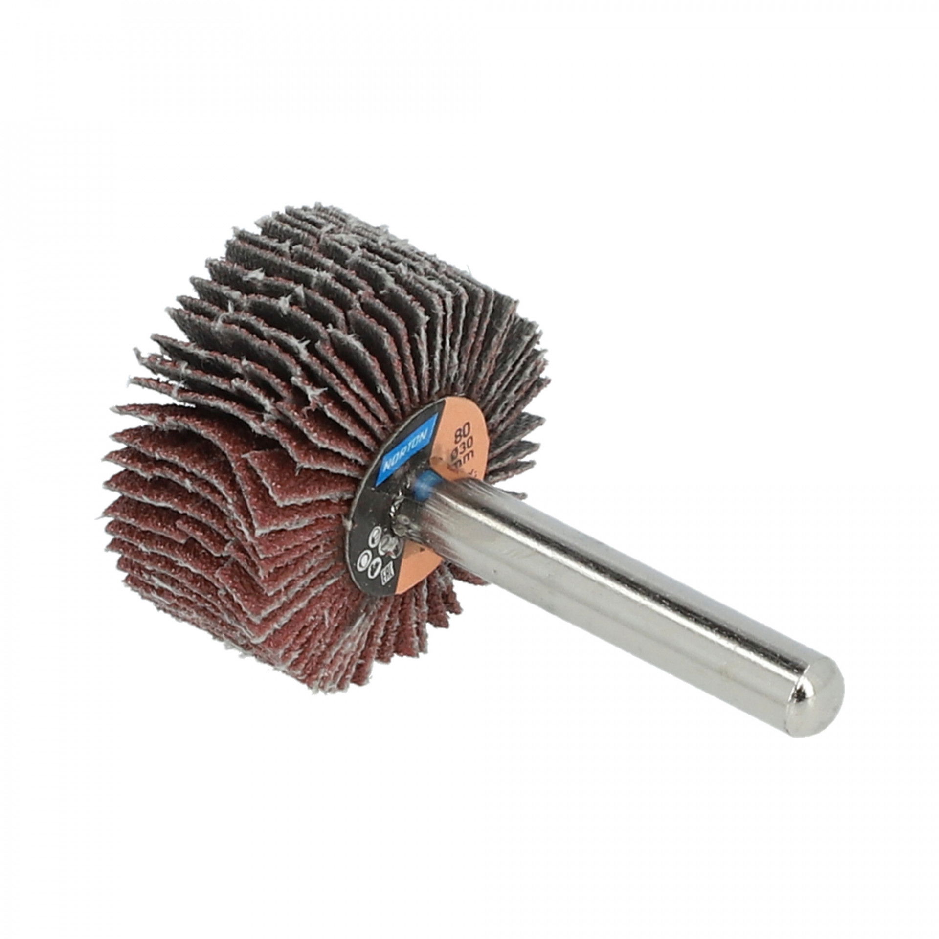 Norton Metal R207Plus csapos lamellás csiszolókorong Ø30x15x6mm P80, 10 db/csomag termék fő termékképe