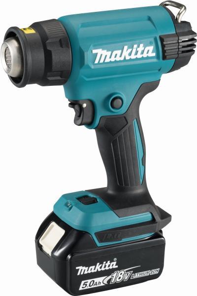 Makita DHG181RT1J Akkus hőlégfúvó (18V/5.0Ah) MAKPAC kofferben termék fő termékképe