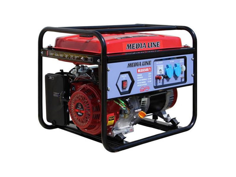 Media Line MLG 6500 áramfejlesztő (15 LE benzinmotor, AVR) termék fő termékképe