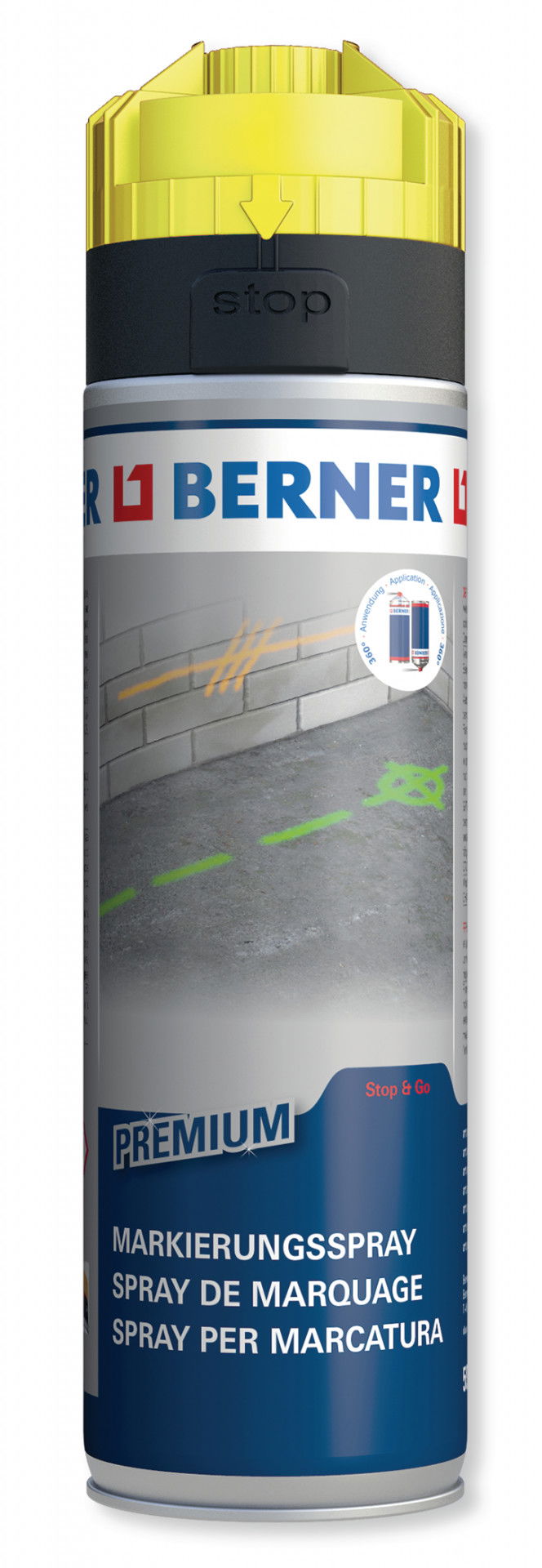 Berner jelölő spray NEON 500ml termék fő termékképe