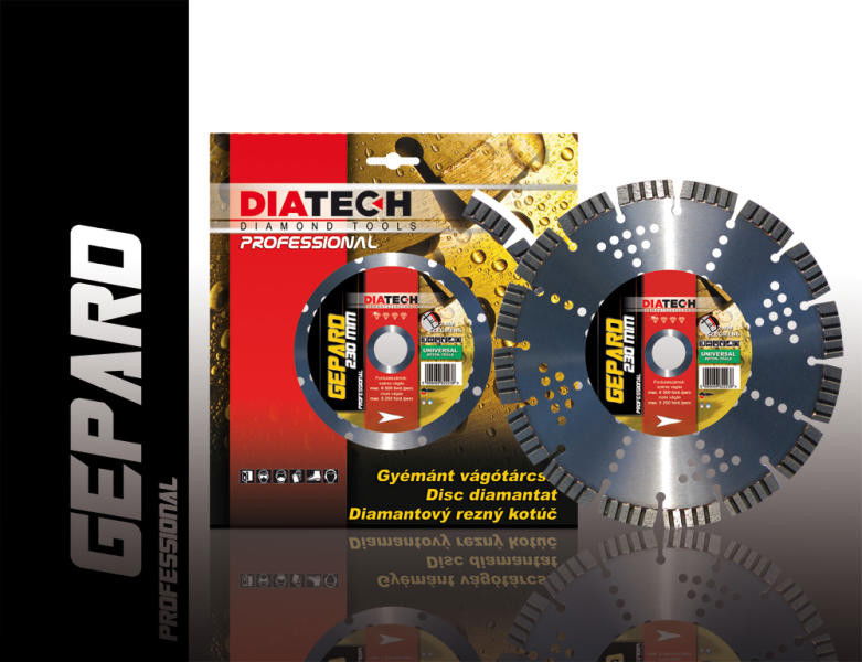 Diatech GEPÁRD 350mm gyémánt vágótárcsa termék fő termékképe