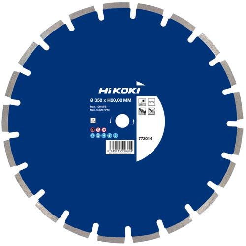 HIKOKI gyémántkorong 350x25,4x10 termék fő termékképe