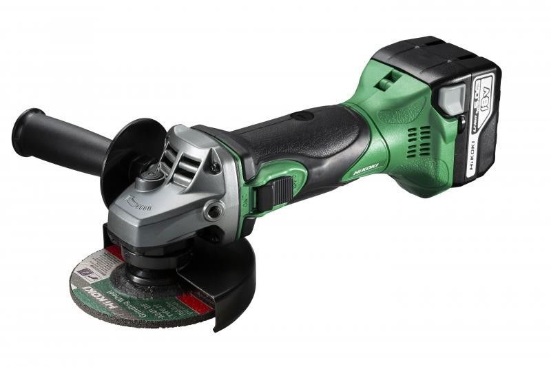 HIKOKI G18DSL2-115-BASIC-HSC akkus sarokcsiszoló + HITBOX (akku és töltő nélkül) termék fő termékképe