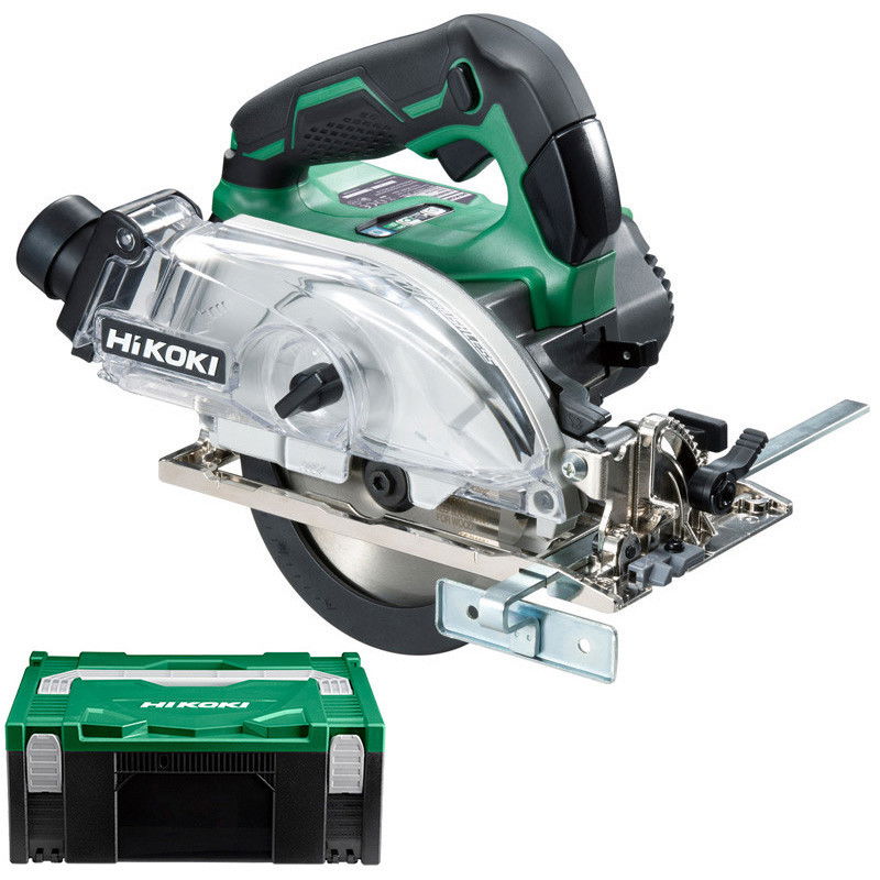 HIKOKI C3605DYA-BASIC-HSC MULTI VOLT akkus szénkefe nélküli körfűrész + HITBOX (akku és töltő nélkül) termék fő termékképe