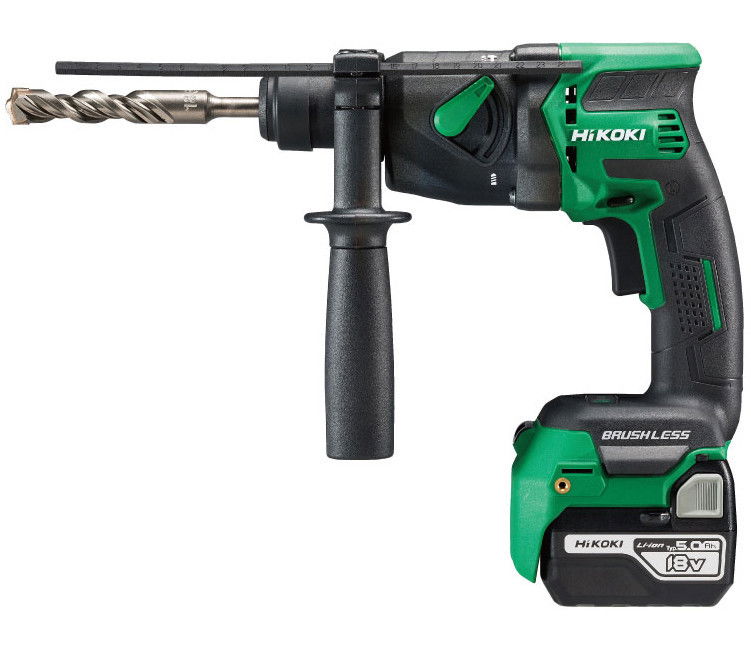 HIKOKI DH18DPB-5AH akkus szénkefe nélküli SDS-plus fúrókalapács (2 x 5.0 Ah Li-ion akkuval) termék fő termékképe