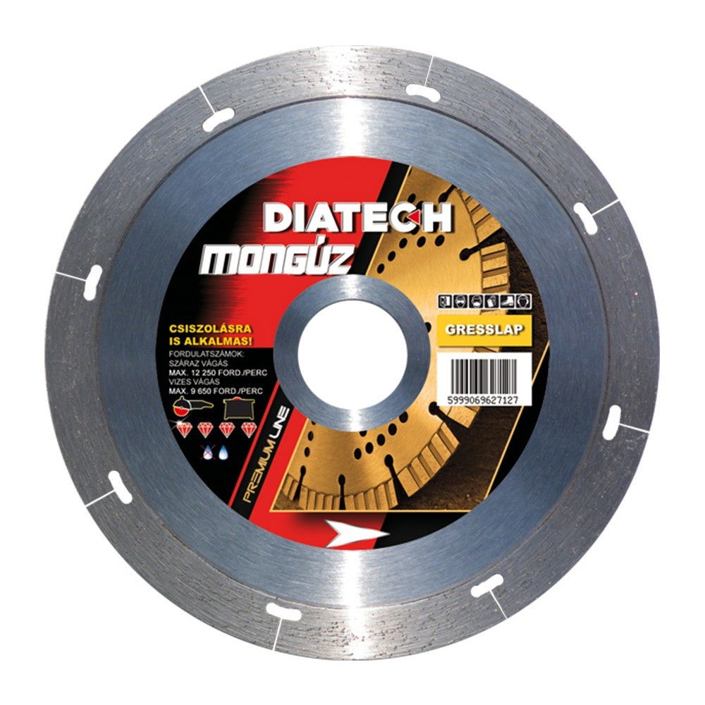 Diatech MONGÚZ gyémánt vágótárcsa termék fő termékképe