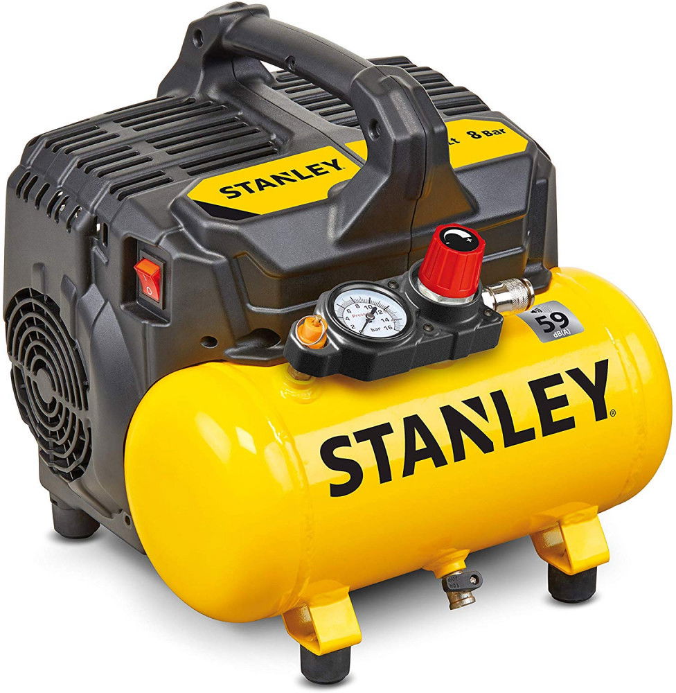 Stanley csendes kompresszor 8 bar 6 liter 59 Db termék fő termékképe