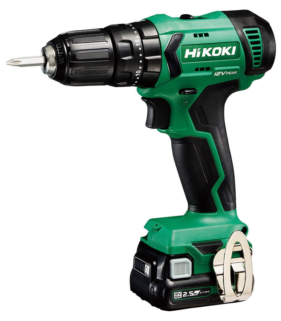 HIKOKI DV12DA akkus ütvefúró-csavarozó (2 x 2.5 Ah Li-ion akkuval) termék fő termékképe