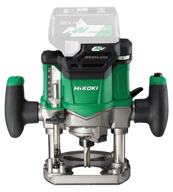 HiKoki M3612DA-BASIC MULTI VOLT akkus szénkefe nélküli felsőmaró (akku és töltő nélkül)+AJÁNDÉK!! termék fő termékképe