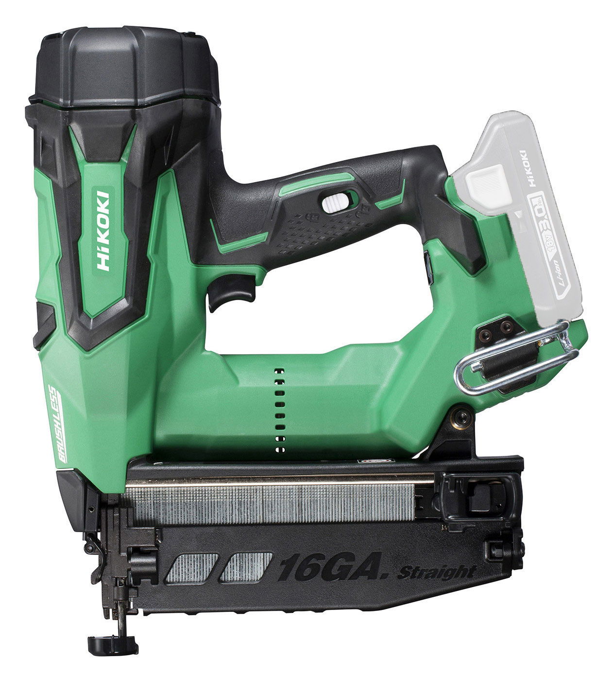 HiKoki NT1865DBSL-BASIC akkus szénkefe nélküli szögbelövő (akku és töltő nélkül)+AJÁNDÉK!! termék fő termékképe