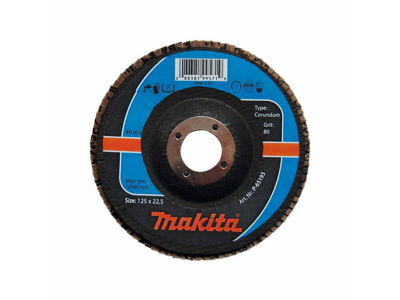 Makita Lamellás csiszoló ACÉL 125mm K80 termék fő termékképe