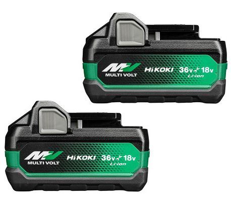 HIKOKI BSL36A18X MULTI VOLT Li-ion akkumulátor, 36V, 2.5 Ah = 18V, 5.0Ah, 2 db/csomag termék fő termékképe