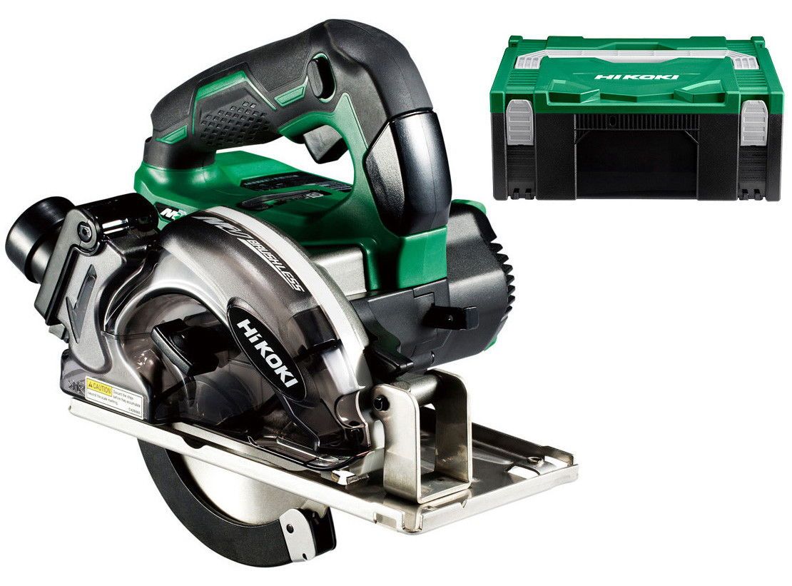HIKOKI CD3605DA-BASIC-HSC MULTI VOLT akkus szénkefe nélküli fémvágó körfűrész (akku és töltő nélkül, Hitbox kofferben) termék fő termékképe