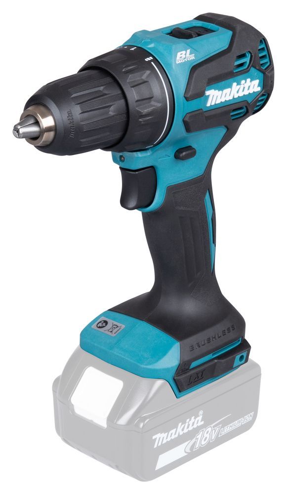 Makita DDF490ZJ Fúró-csavarbehajtó alapgép 18V 65Nm makpac kofferben termék fő termékképe