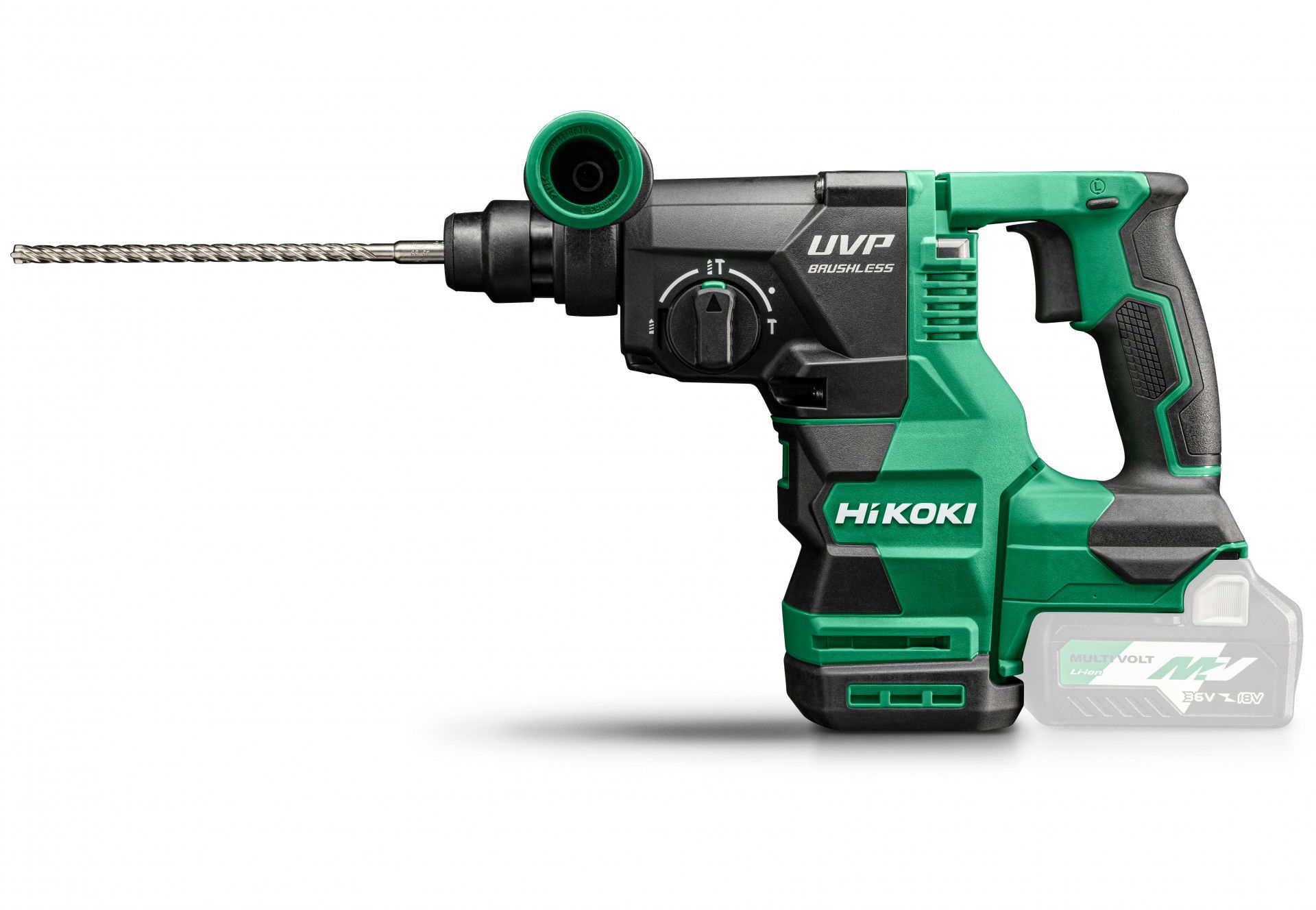 HIKOKI DH3628DA-W4Z MULTI VOLT akkus szénkefe nélküli SDS-plus fúró-vésőkalapács (akku és töltő nélkül) termék fő termékképe