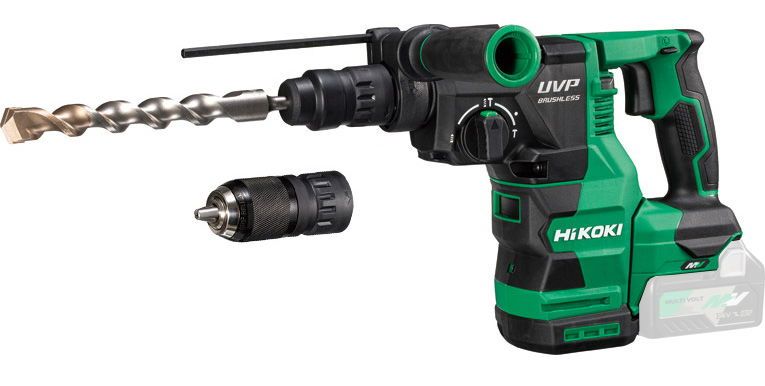 HIKOKI DH3628DC-W4Z MULTI VOLT akkus SDS-plus fúró-vésőkalapács (akku és töltő nélkül) termék fő termékképe