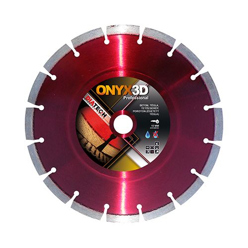 DIATECH Gyémánt vágótárcsa 230 mm Szegmenses ONYX 3D termék fő termékképe