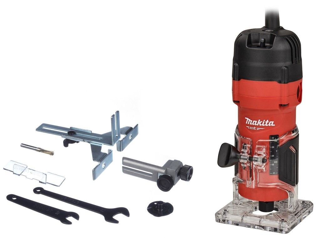 Makita M3702 MAKITA Egykezes marógép 6 mm, 530W M3702 termék fő termékképe