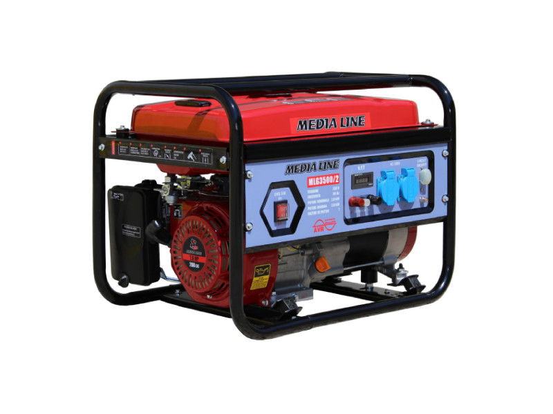 Media Line MLG 3500 áramfejlesztő (7 LE benzinmotor, AVR) termék fő termékképe