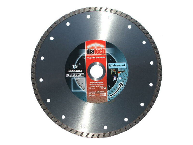 Diatech TS 230 gyémánt vágótárcsa termék fő termékképe