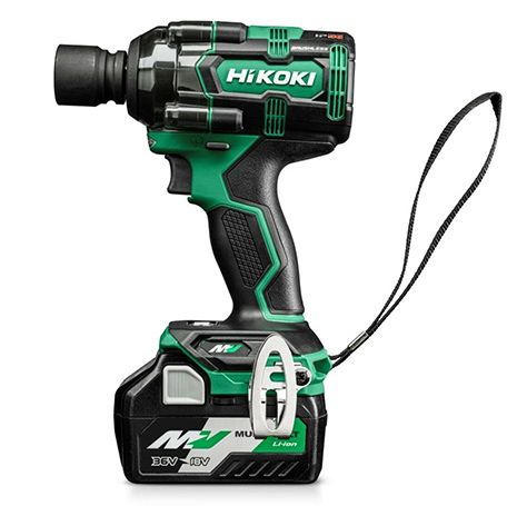 HIKOKI WR36DH-WRZ MULTI VOLT akkus szénkefe nélküli ütvecsavarozó (2 x BSL36A18 MULTI VOLT Li-ion akkuval) termék fő termékképe