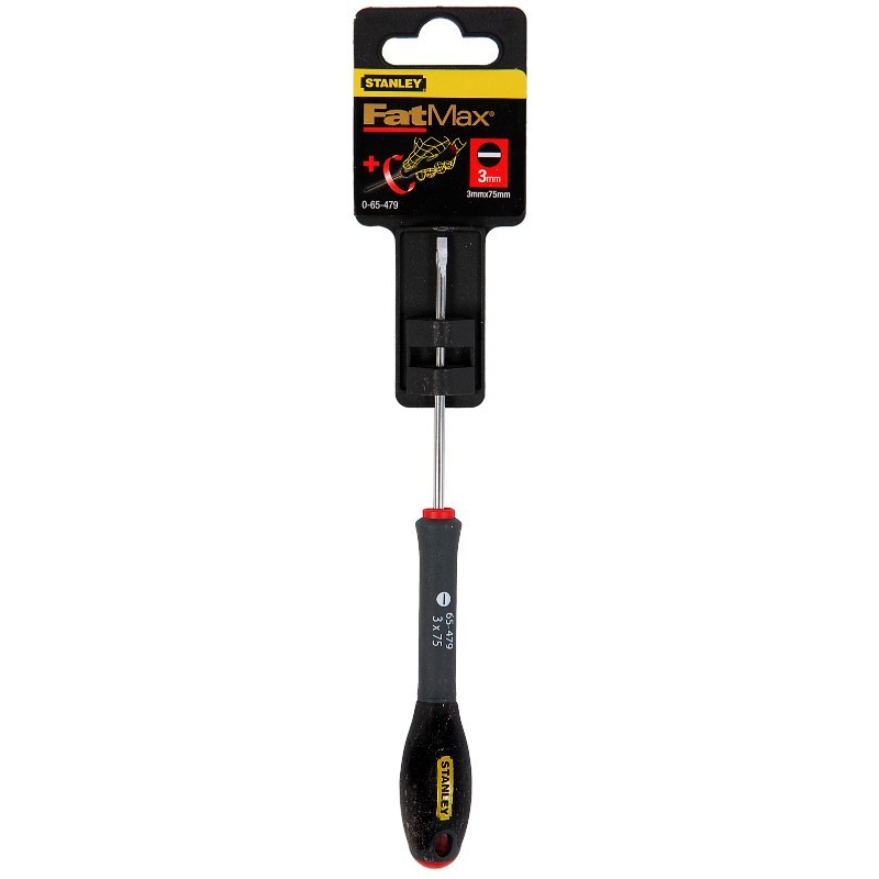 Stanley 0-65-479 FATMAX® lapos csavarhúzó, 3 x 75 mm (bliszteres) termék fő termékképe