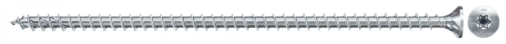 Fischer FPF II CTF 10.0 x 100 BC 50 süllyesztett fejű, kékre horganyzott, végigmenetes szerkezetépítő csavar TX behajtással, 50 db/csomag termék fő termékképe