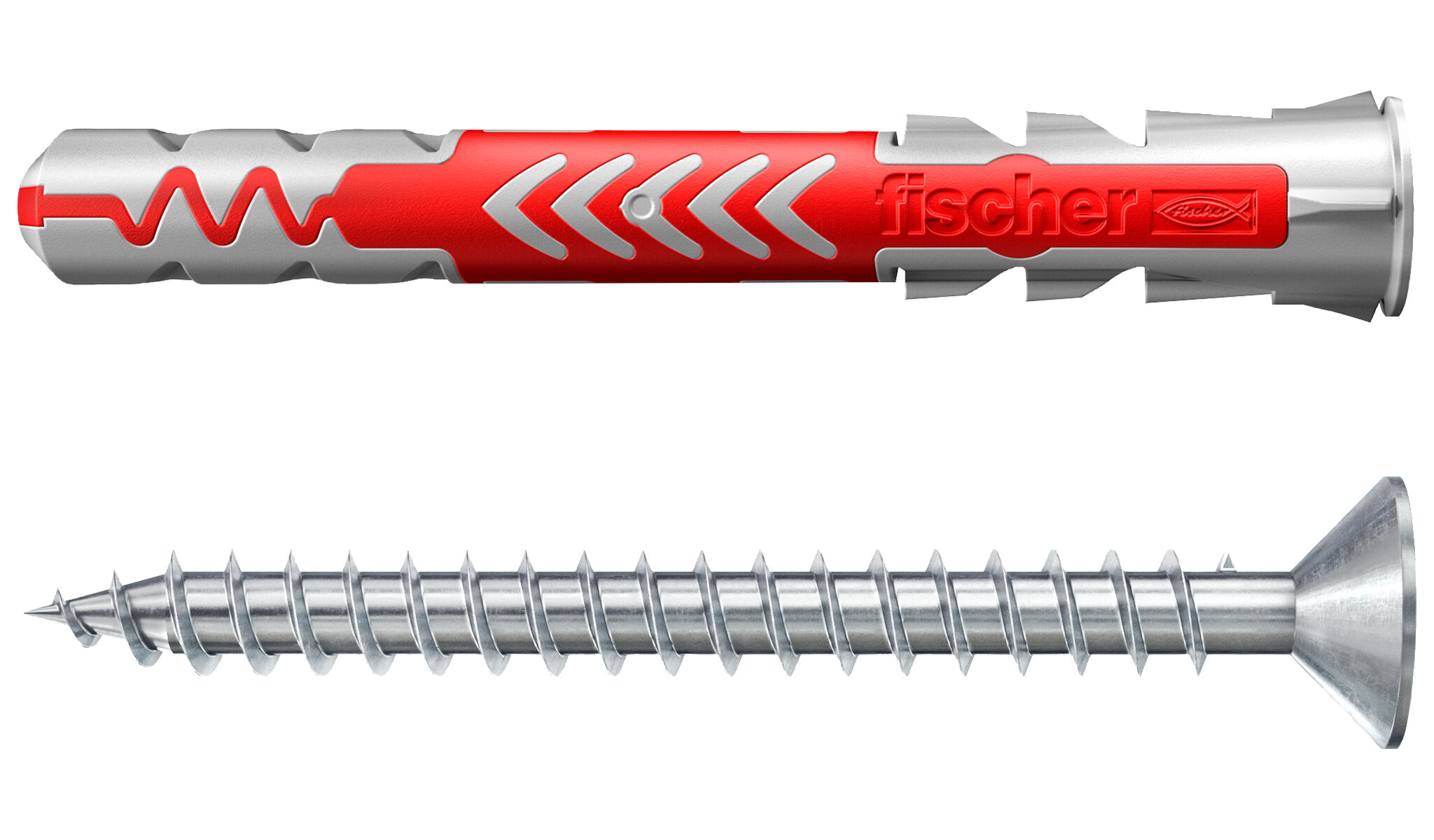 Fischer DuoPower kétkomponensű nylon dübel 6 x 50 S LD - süllyesztett fejű csavarral, 50 db/csomag termék fő termékképe