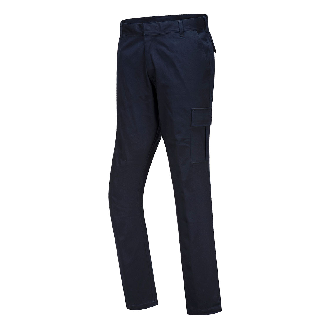 Portwest S231 - Stretch Slim Fit Combat nadrág, rövidített, sötét tengerészkék termék fő termékképe